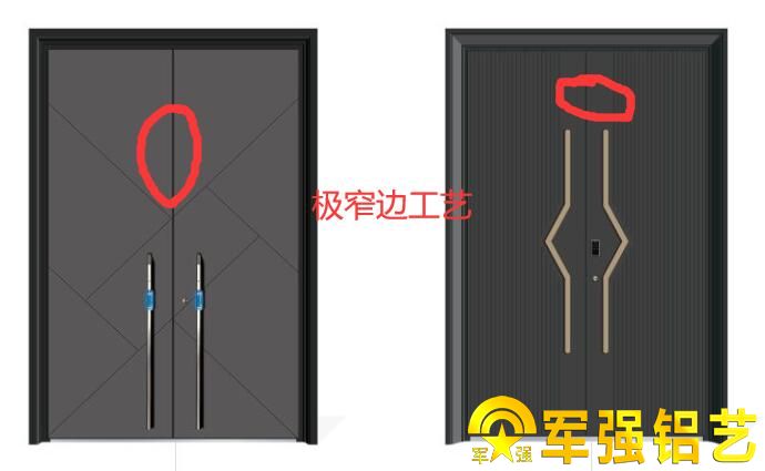 鑄鋁門(mén)蓋邊之極窄邊 —— 美觀(guān)精致之選